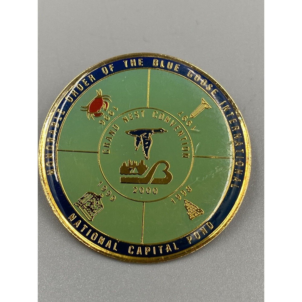 International Honorable Order of the Blue Goose Capitol Pond Vintage 2000 Pin